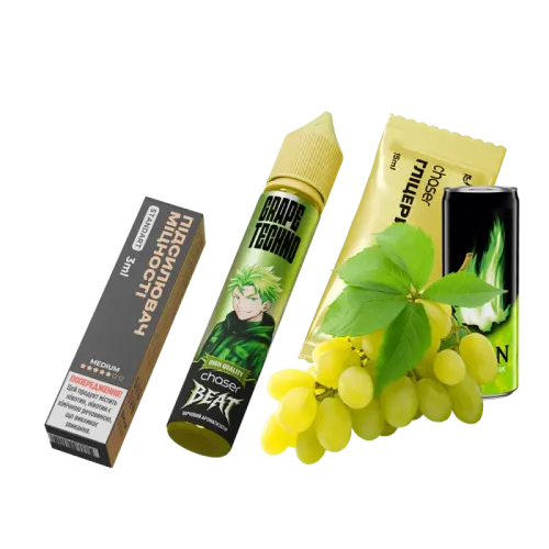 Набір для самозамішування Chaser Beat Grape Techno (Виноградний Енергетик, 50 мг, 30 мл)
