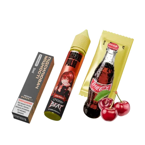 Набір для самозамішування Chaser Beat Cherry Pulse (Вишнева Кола, 50 мг, 30 мл)