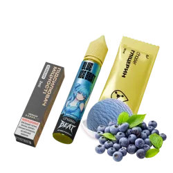 Набір для самозамішування Chaser Beat Blue Ice Beat (Чорничне Морозиво, 50 мг, 30 мл)