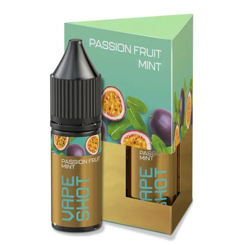 Набор Vape Shot Passion Fruit Mint (15 мл, 50мг)