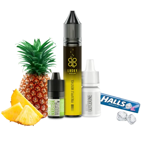 Набір для самозамішування Lucky Sour Pineapple Methol (Кислий Ананас Ментол, 50 мг, 30 мл)