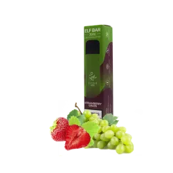 Elf Bar 2000 Strawberry Grape (Полуниця Виноград) Одноразовий POD