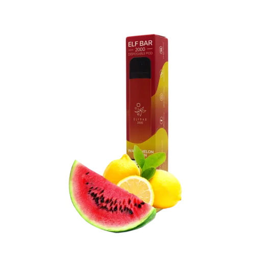 Elf Bar 2000 Watermelon Lemon (Кавун Лимон) Одноразовий POD