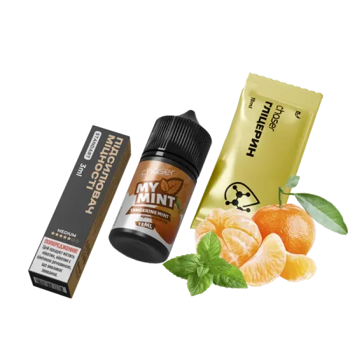 Набір для самозамішування Chaser My Mint Tangerine Mint (Мандарин М'ята, 50 мг, 30 мл)