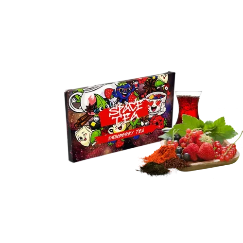 Кальянна чайна суміш Space Tea Snowberry Tea (Сноуберрі Ті, 40 г)